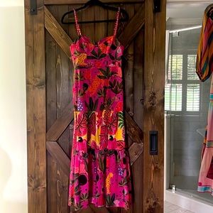 FARM RIO pink stunning dress xs